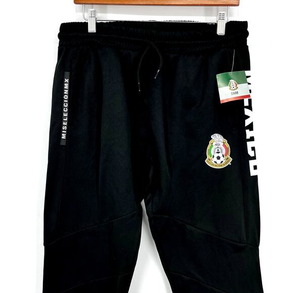 New Seleccion Nacional de Mexico SNM Training Joggers Warm Up Pants L - Picture 4 of 9